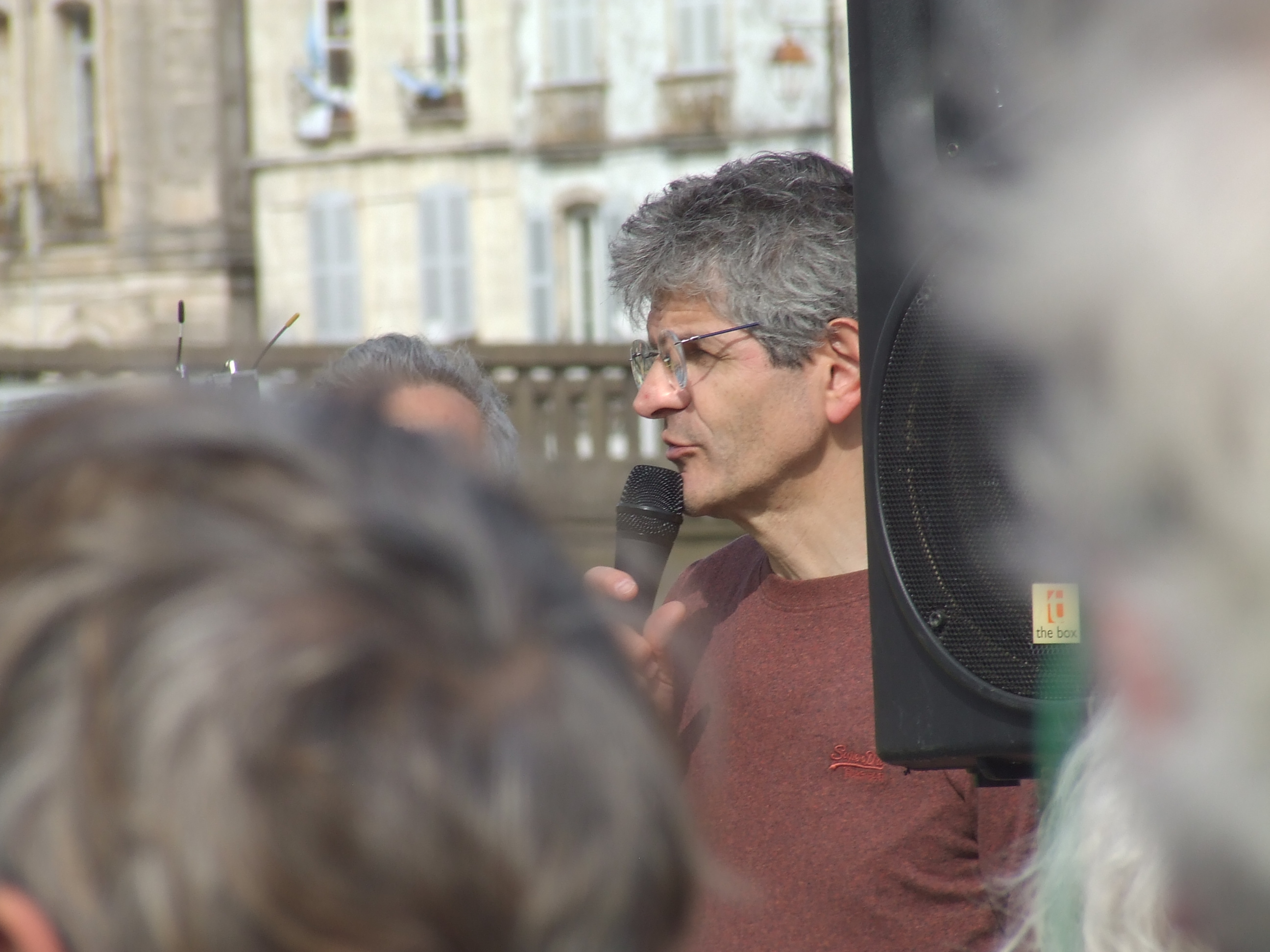 Chaîne humaine Bayonne mars 2022