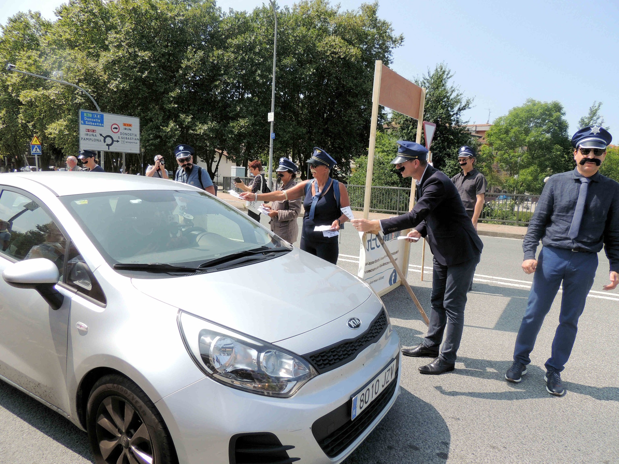  rassemblement de soutien aux migrants le 22 juillet 2023